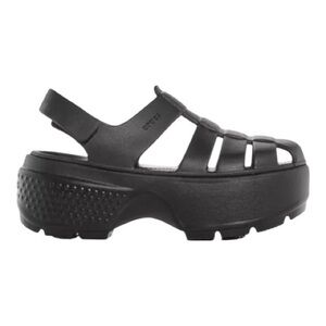 CROCS Women's Stomp Slingback Platform Fisherman Sandals sz 7